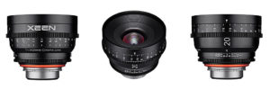Xeen 20 mm, Objektiv