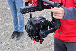 Panasonic, EVA1, Demodreh, Island, Gimbal