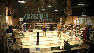Kickboxen, Steko's Fight Night, NEP, Arri, 7Sports, On-Air-Bild