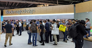Blackmagic, Stand, IBC