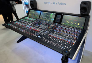Lawo, mc²96, Audiopult, © Nonkonform, IBC2019, Xtra Fader