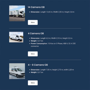 Broadcast Solutions, Ü-Wagen