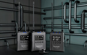 Saramonic, UwMic9s, Dreier-Set, UHF-Wireless-Audio
