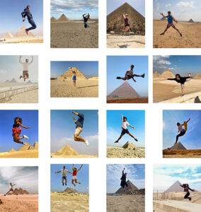 Instagram, Pyramidenbilder, © HAL