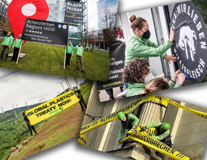 Greenpeace, © Insa Hagemann, Britta Radike, Matthias Balk, Paul Basweti, © Collage: Nonkonform