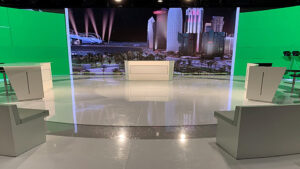 Virtuelles Studio, © Zero Density, RTBF