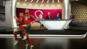 Virtuelles Studio, © Zero Density, RTV SLO