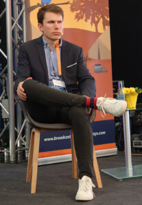 20 Jahre Broadcast Solutions, Panel. Moritz Mücke, Dyn Media, © Nonkonform© Nonkonform
