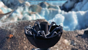 Sennheiser, Eisgeräusche, Grönland, Equipment, © Thomas Rex Beverly