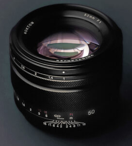 Objektiv, Voigtländer, Nokton 50 mm f/1 Asphärisch