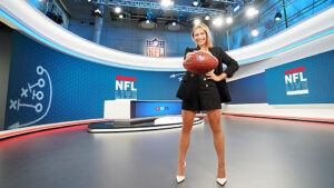RTL, NFL, Moderatorin Jana Wosnitza, © RTL, Guido Engels