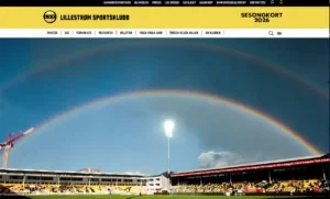 ©Screenshot Website Lillestrom Sportsklubb